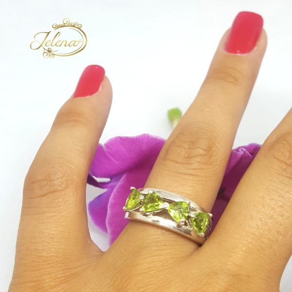 478 Prsten sa peridotima